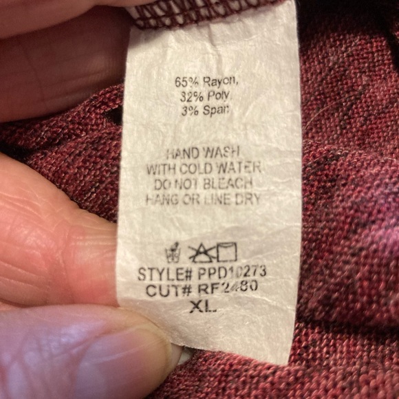 Perfect Peach ruffled bottom tunic/ dress XL - Picture 4 of 8